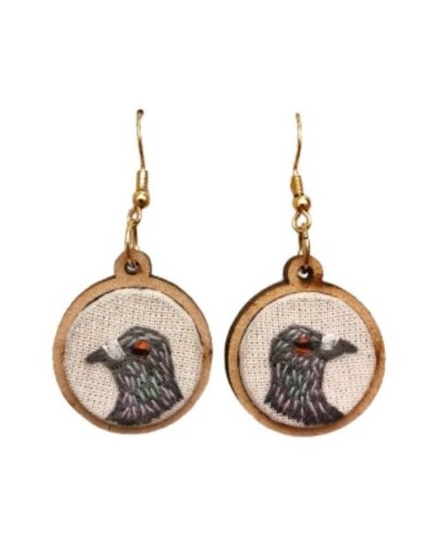 Aretes Paloma común