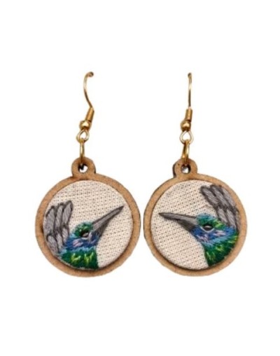 Aretes Colibrí Chillón 