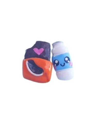 Aretes chocorramo leche