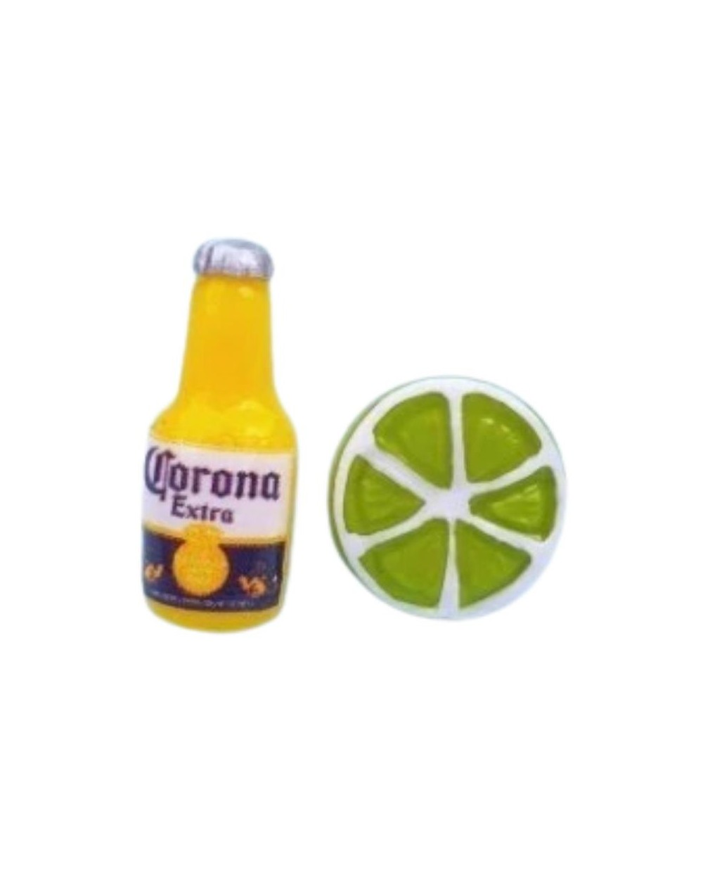 Aretes cerveza limon