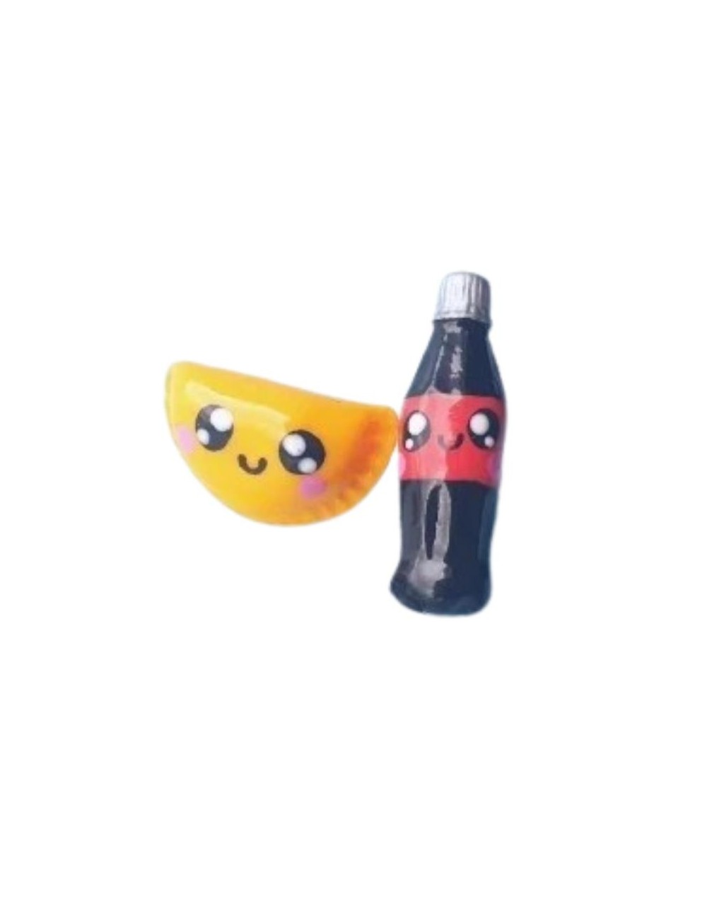 Aretes empanada gaseosa