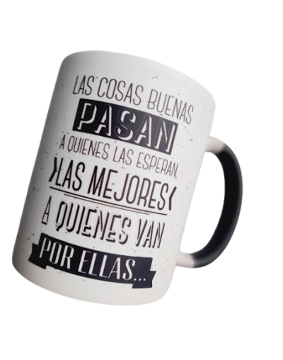 Kit Empresarial Taza Mágica + Cuaderno 12x12 Personalizado