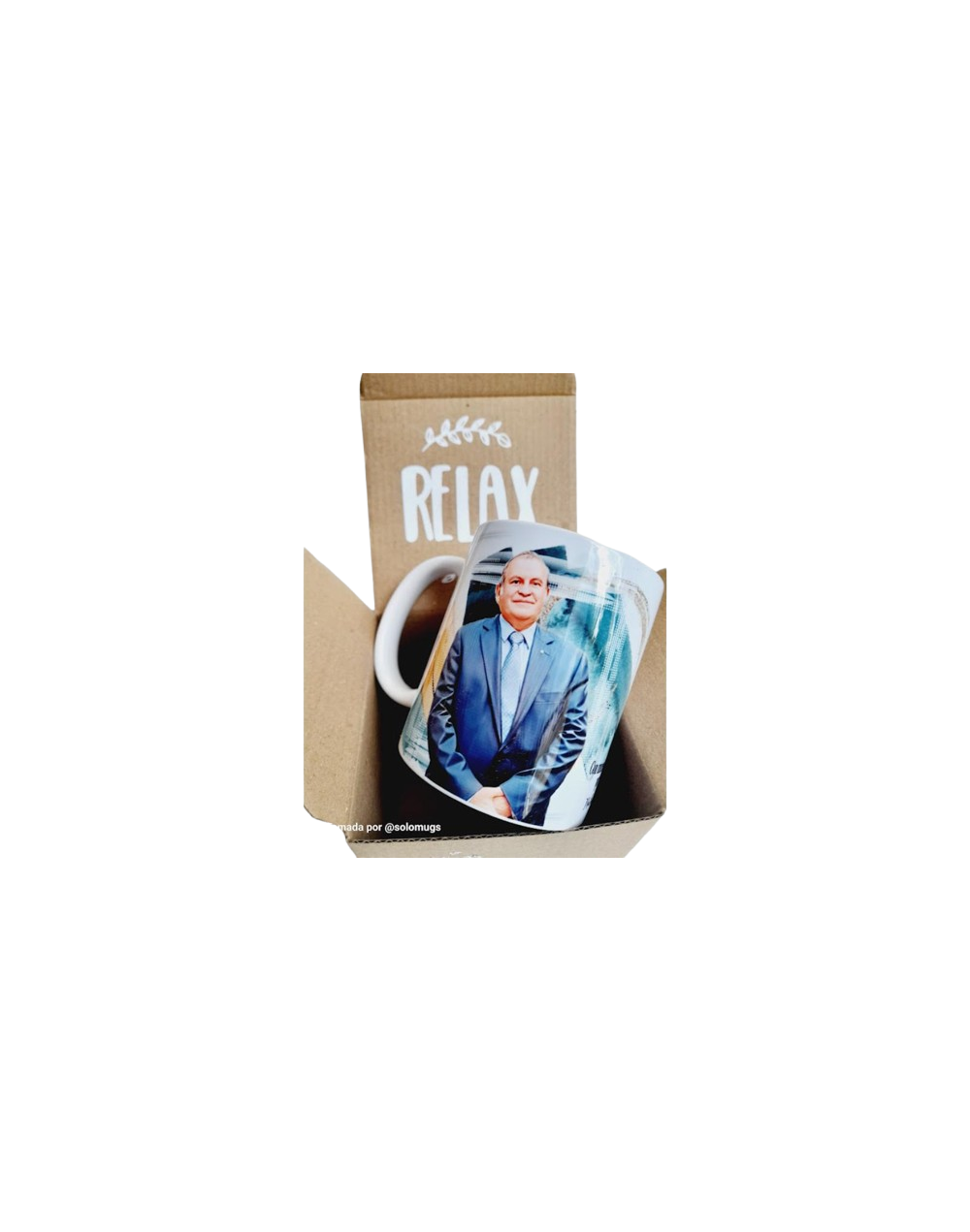 Mug Blanco Institucional Personalizado – Edición Especial Rectoría