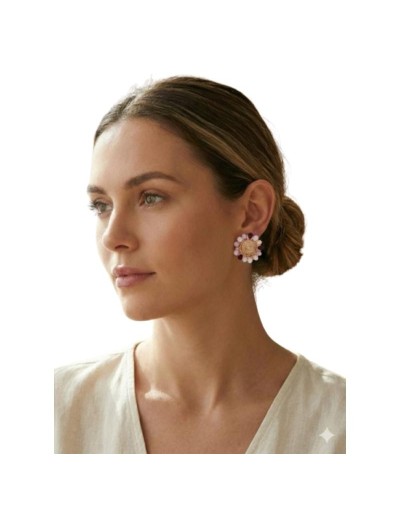 Pendientes sol de colores