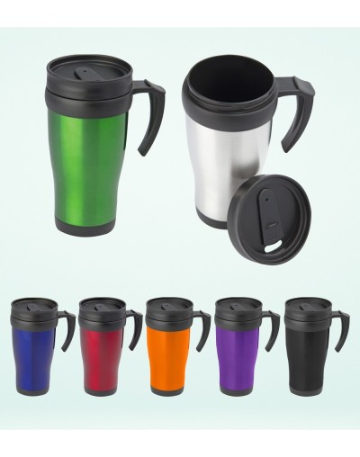 MUG VIAJERO EN ACERO BODY 450 ml