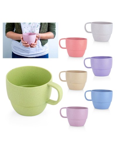 Mug Ecológico Paja de Trigo 380 ml