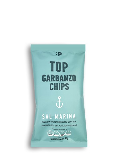Top Garbanzo Chips Sal Marina 6 ud
