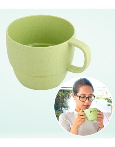 Mug Ecológico Paja de Trigo 380 ml