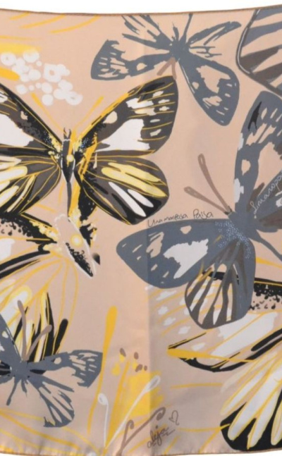 Pañoleta mariposa paisa 90 x 90 cm