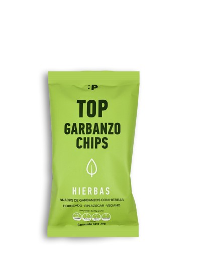 Top Garbanzo Chips Hierbas 6ud