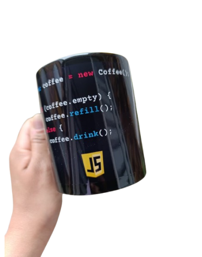 Mug Recuadro Negro 11 oz – Diseño de Impacto Total