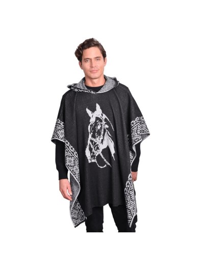 Ruana kana para caballero Tejidos Tota's