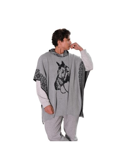 Ruana kana para caballero Tejidos Tota's