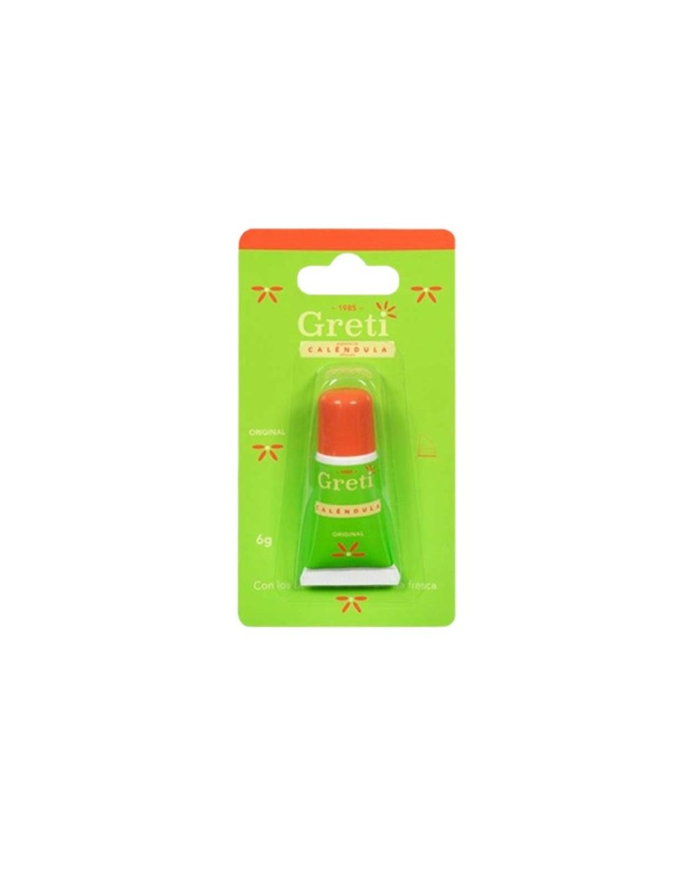 Protector labial de caléndula original - greti