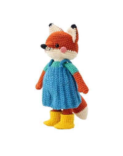 Rita Fox amigurumi 