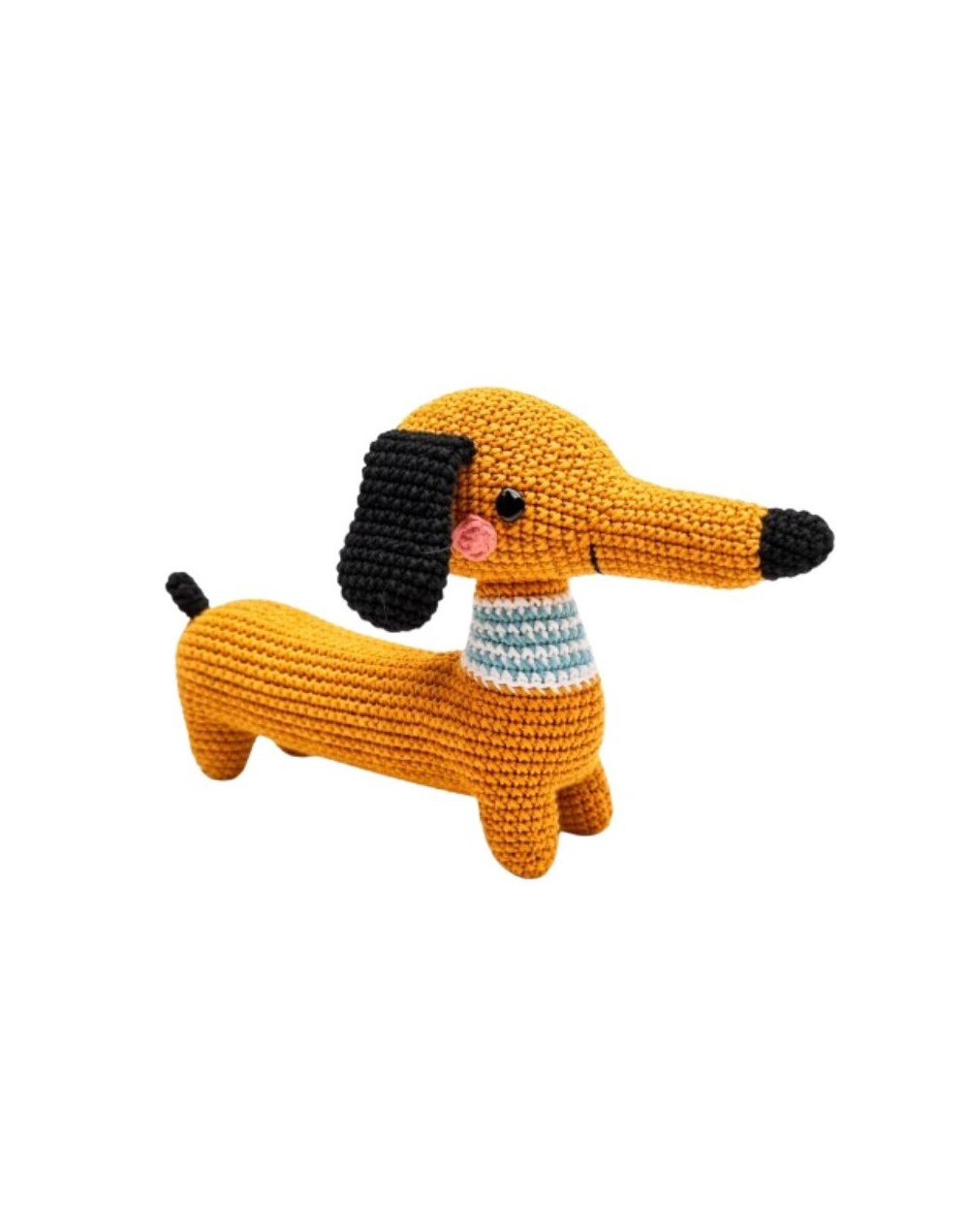 Roberto perro salchicha amigurumi 