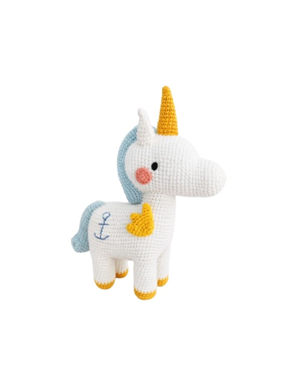 Robin unicornio amigurumi 
