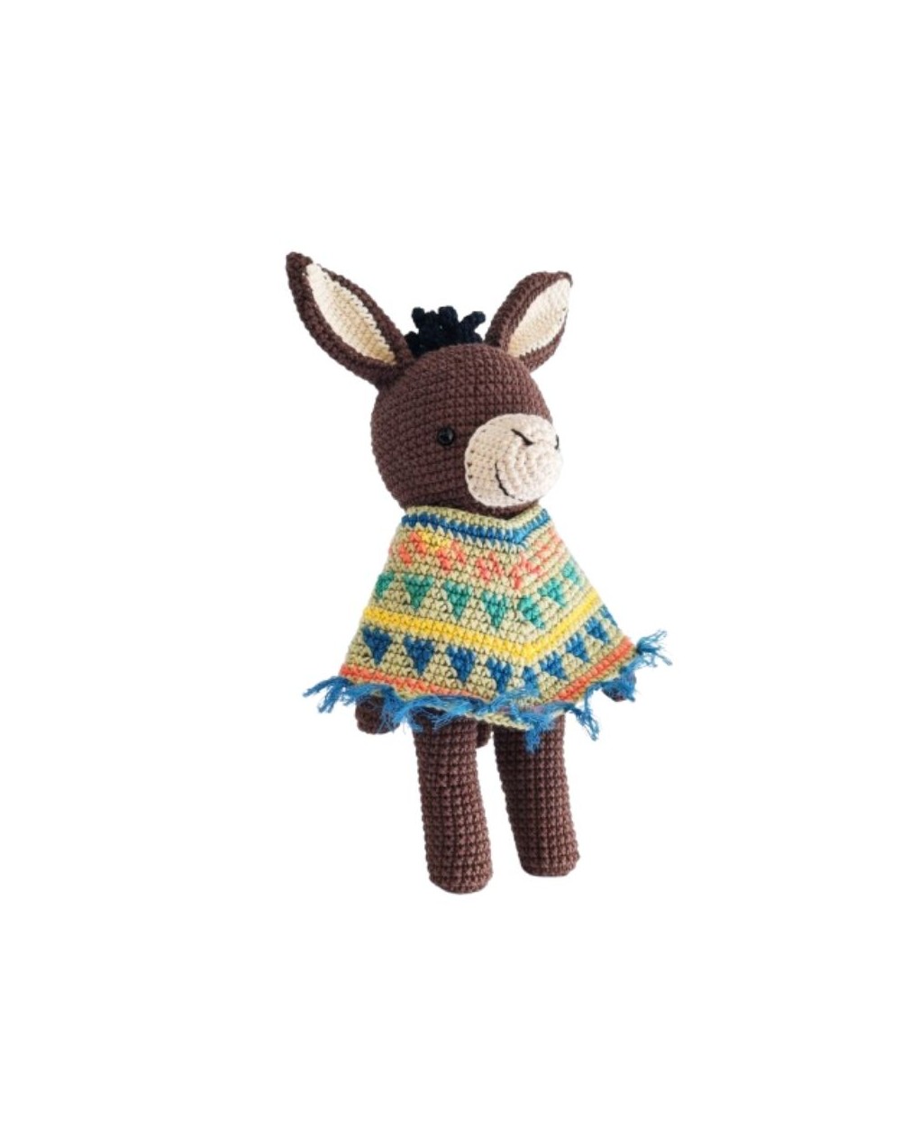 Ramón el burro amigurumi