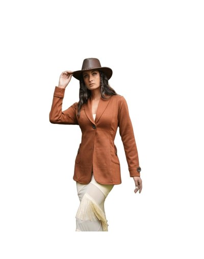 Gaban Smoking para dama - Tejidos Tota's