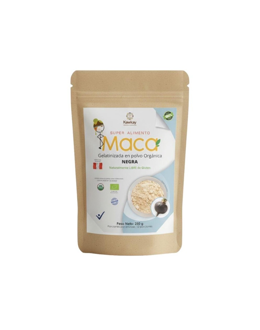 Maca negra Orgánica Libra