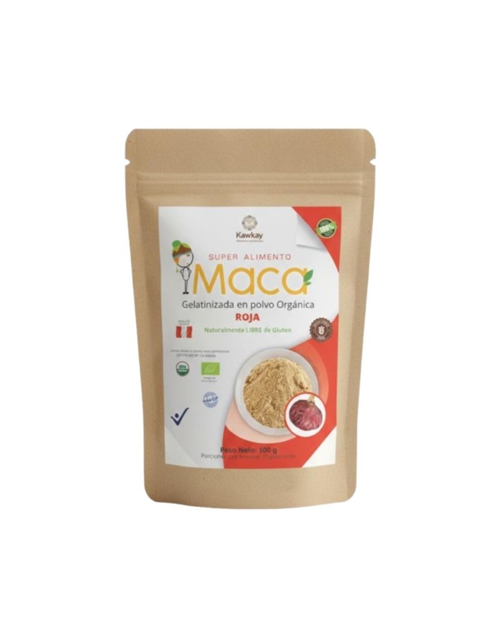 MACA ROJA ORGÁNICA LIBRA