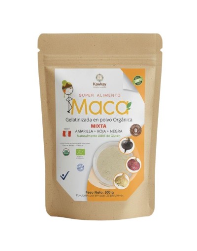 MACA MIXTA 3 TIPOS DE MACA EN UNO