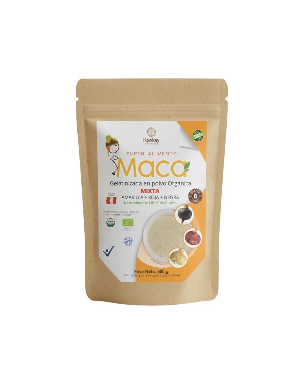 MACA MIXTA 3 TIPOS DE MACA EN UNO