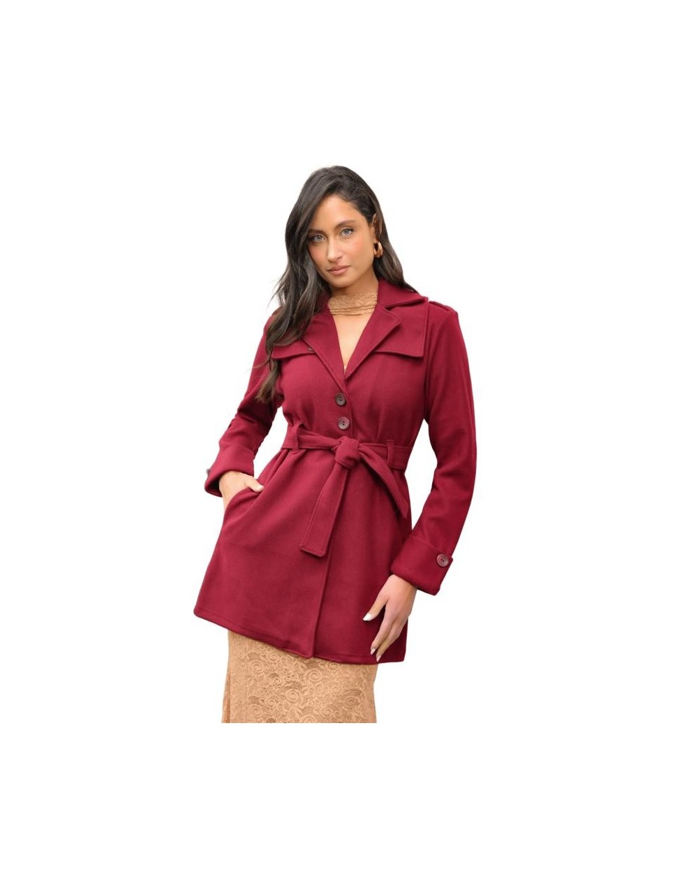 Gaban balenciaga para dama - Tejidos Tota's