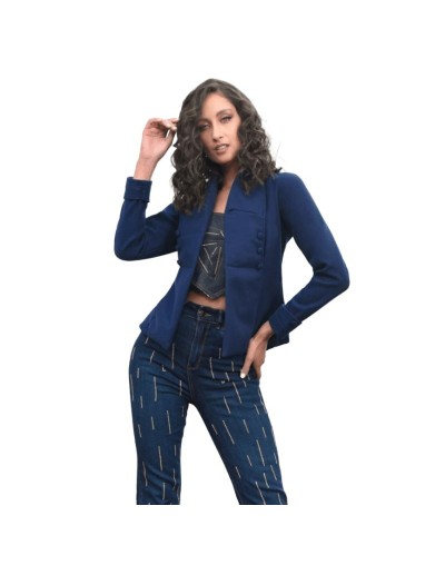 Blazer Jordania para dama - Tejidos Tota's
