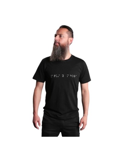 Camiseta Negra SOUL Braille