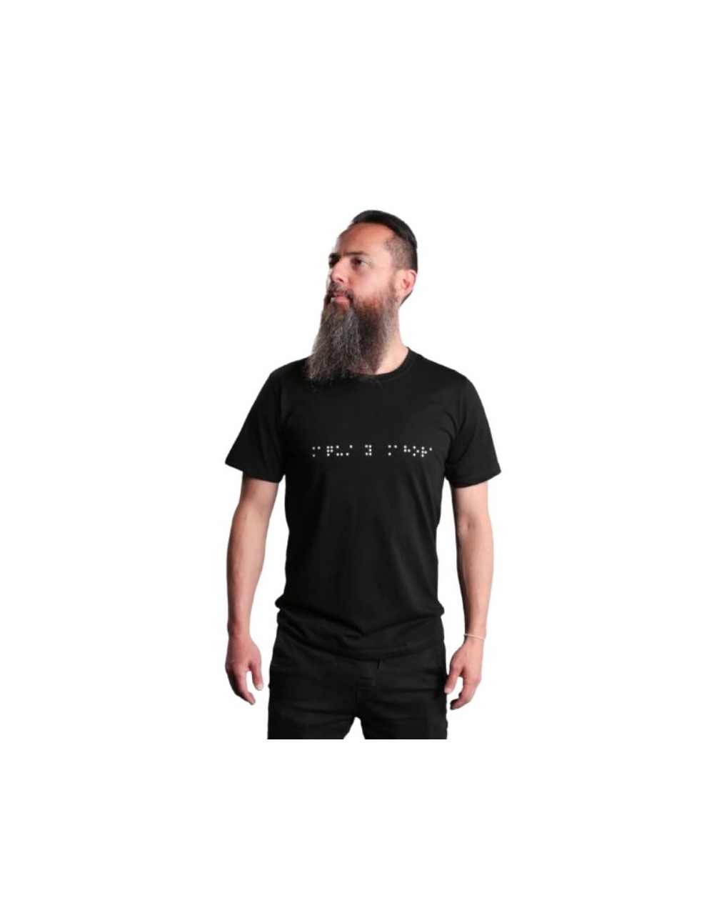 Camiseta Negra SOUL Braille