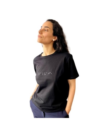 Camiseta Negra SOUL Braille 