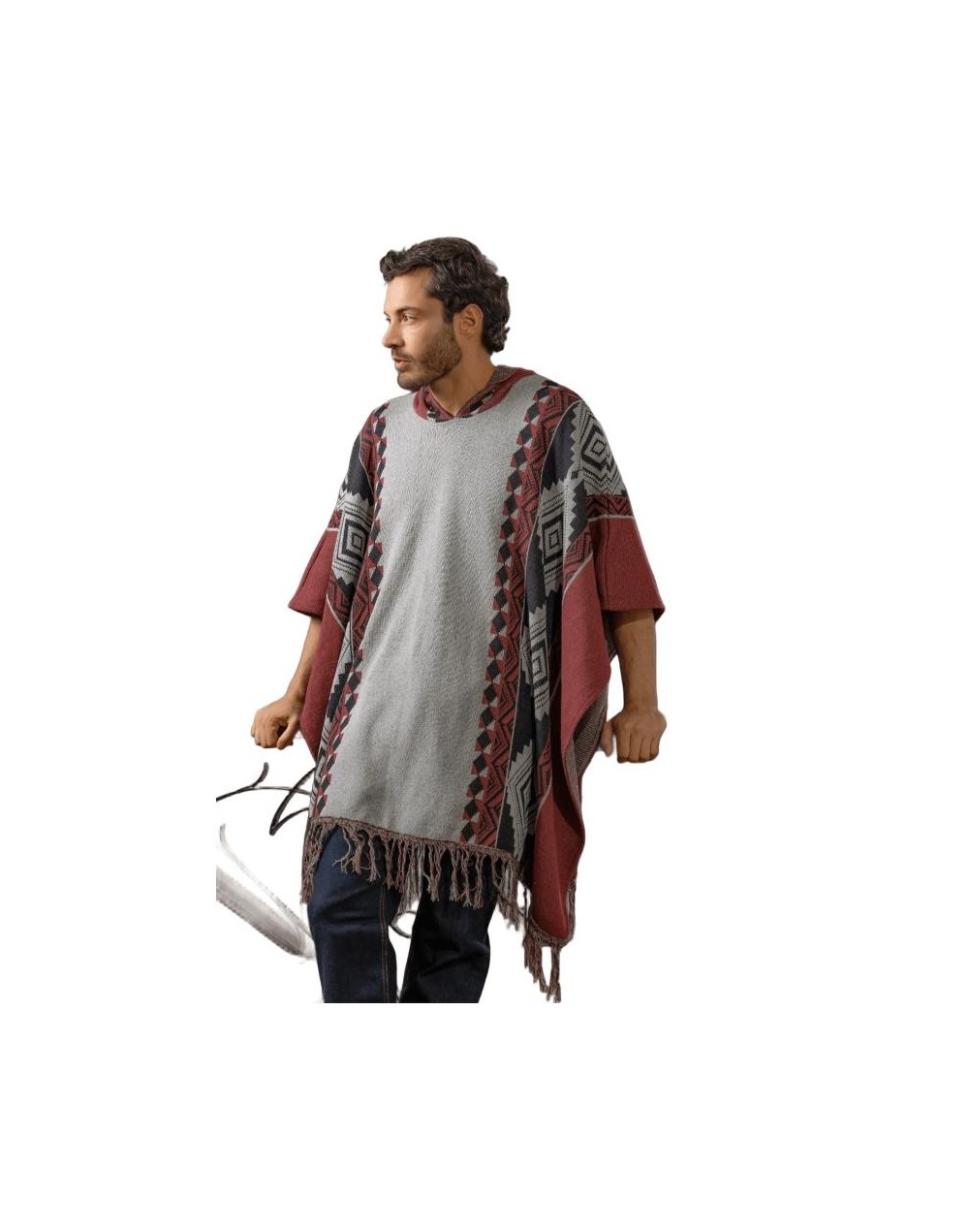 Ruana Catalan para Caballero - Tejidos Tota's