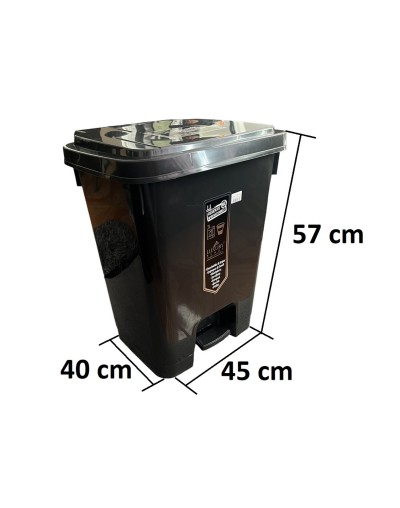 PAPELERA 53 LITROS PEDAL 
