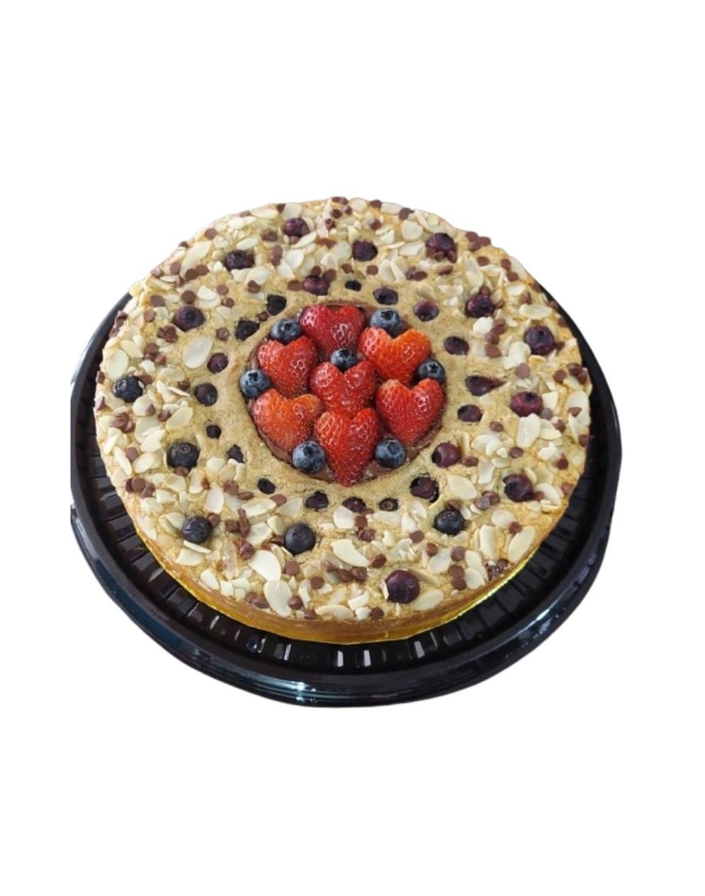 Torta Saludable de Banano y Arándanos Nutrivid Alimentos Saludables