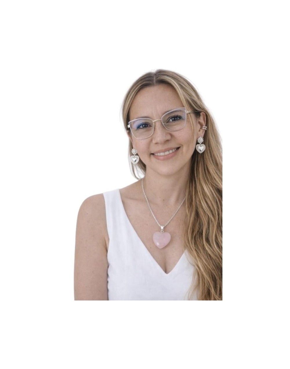 Topo Sagrado Corazón plateado