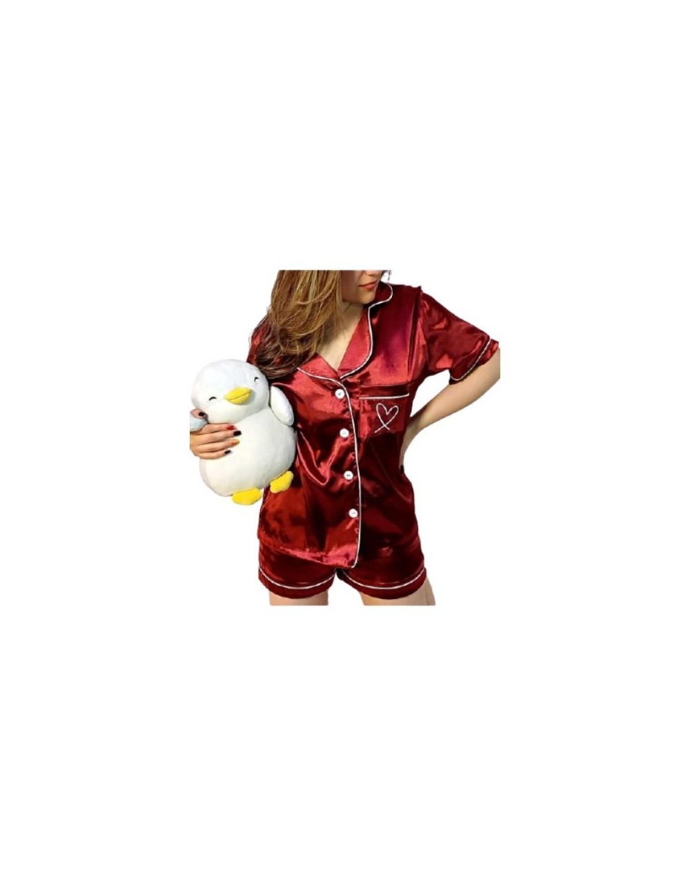 Pijama de Satín Licrado | Claudia Botero Diseños Profesionales 