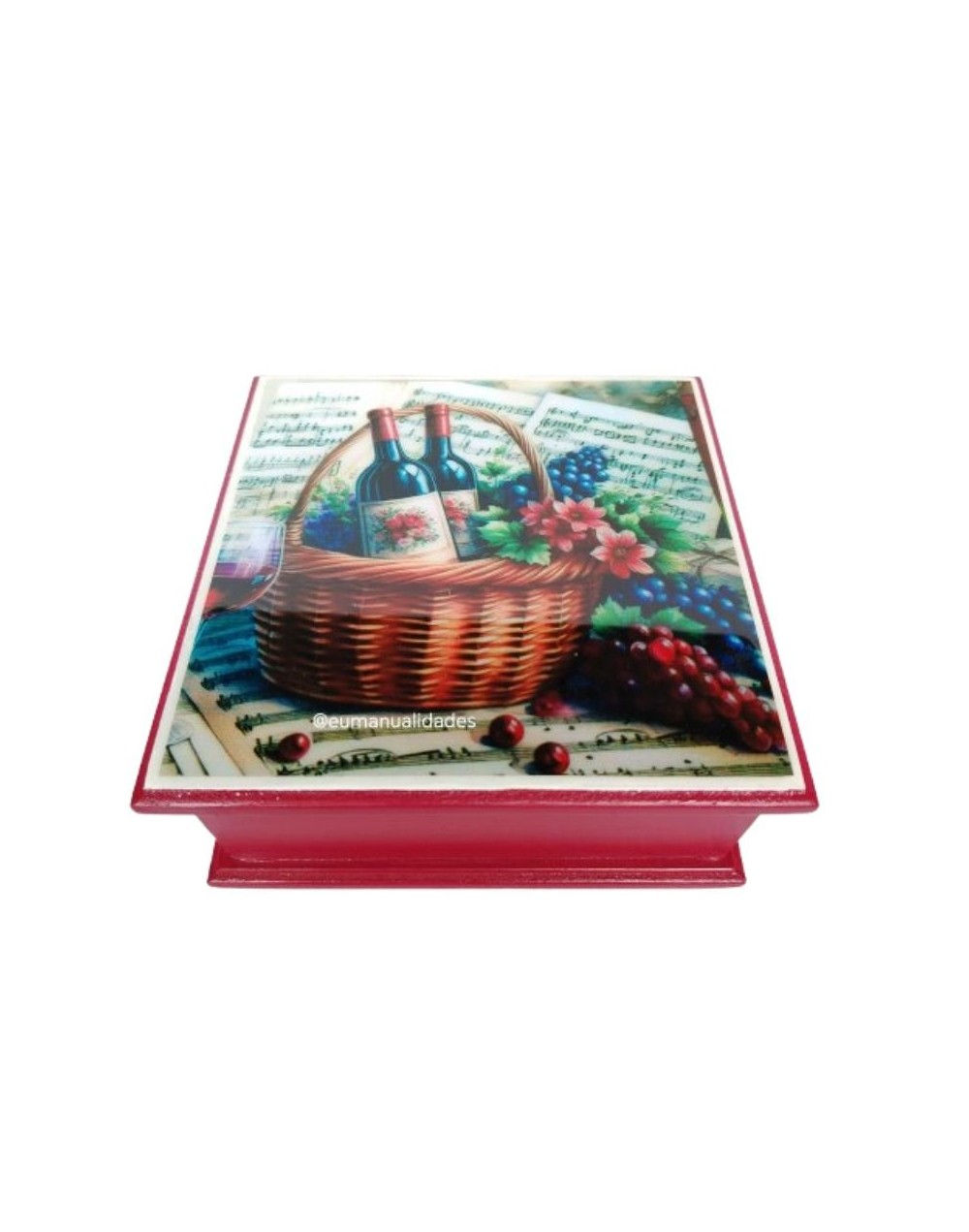 Servilletero canasta vinos