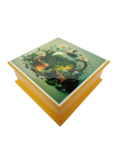 Caja cuatro divisiones tetera aromaticas