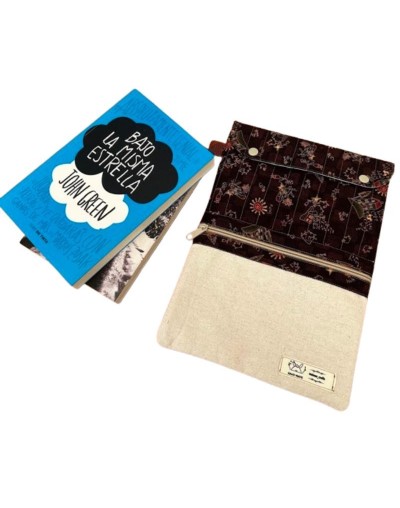 Funda en tela guarda Libros 