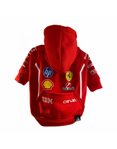 Ropa para mascotas Ferrari