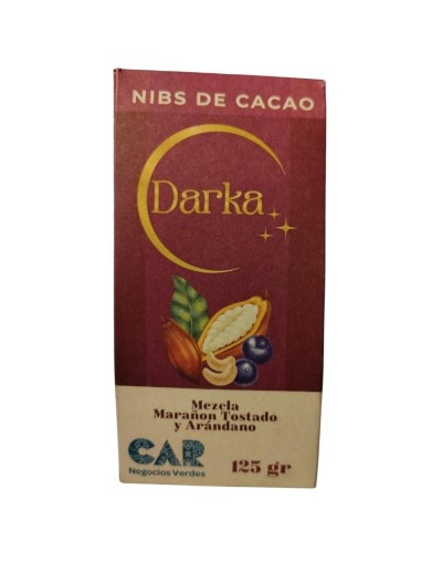 Mezcla Nibs de Cacao con Arandano