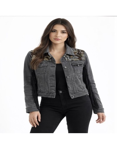 Chaqueta Movimiento gris 