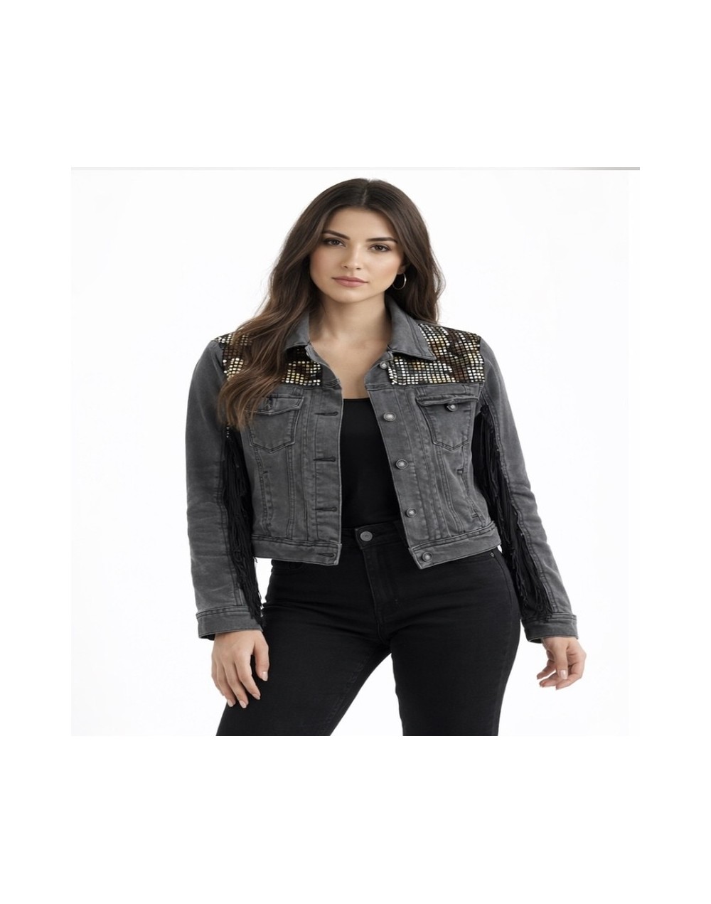 Chaqueta Movimiento gris 