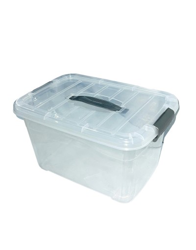 CAJA PLÁSTICA ORGANIZADORA DE 10 LITROS