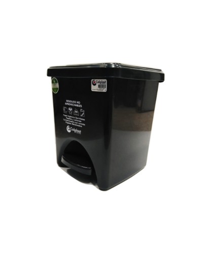 PAPELERA PLASTICA 22 LITROS PEDAL 