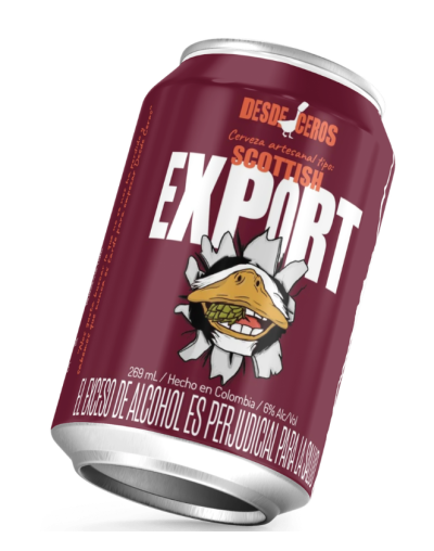Cerveza Artesanal  Desde Ceros Beer Estilo Scottish Export