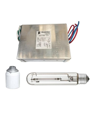 Kit Electronico Multivoltaje Con Bombillo Sodio 250w