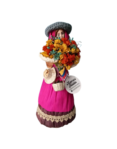 CAMPESINA TÍPICA COLOMBIANA COLOR