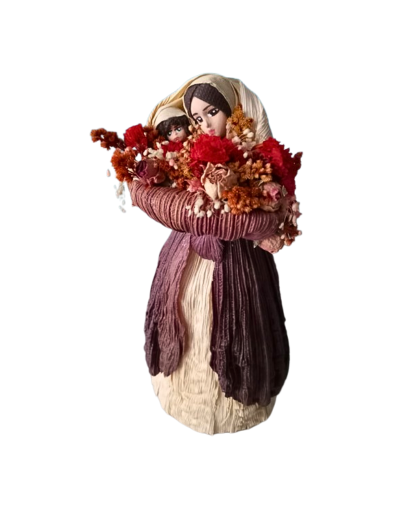 VIRGEN CON NIÑO - NATURAL